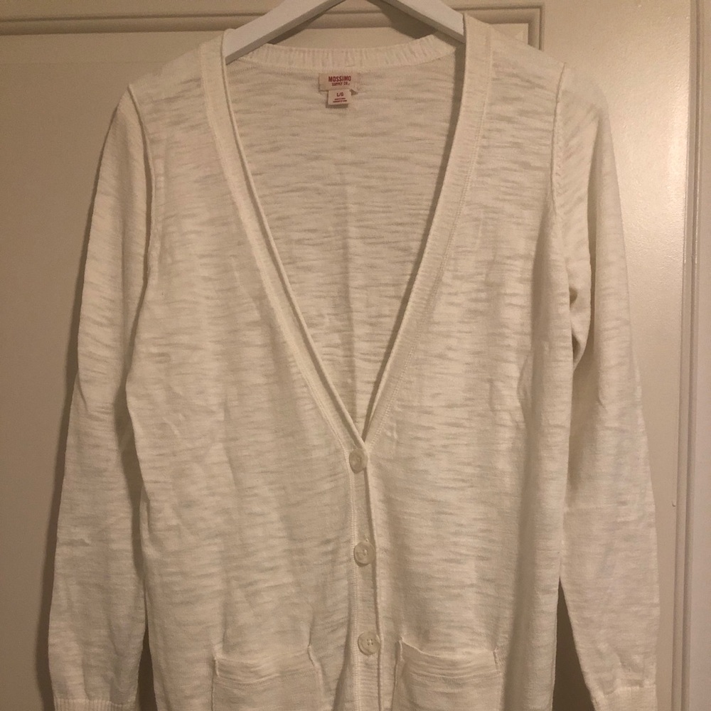 Off-white cardigan